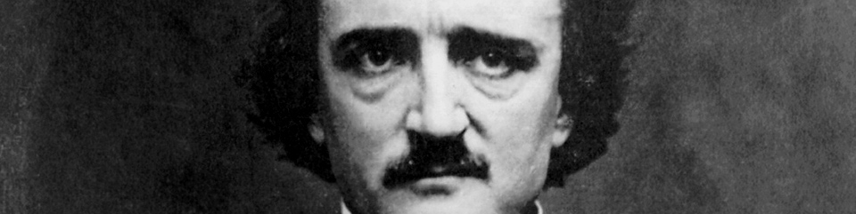 La mirada permanentemente inquieta de Poe.