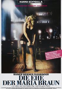 El matrimonio de María Braun de Fassbinder con Hanna Shygulla
