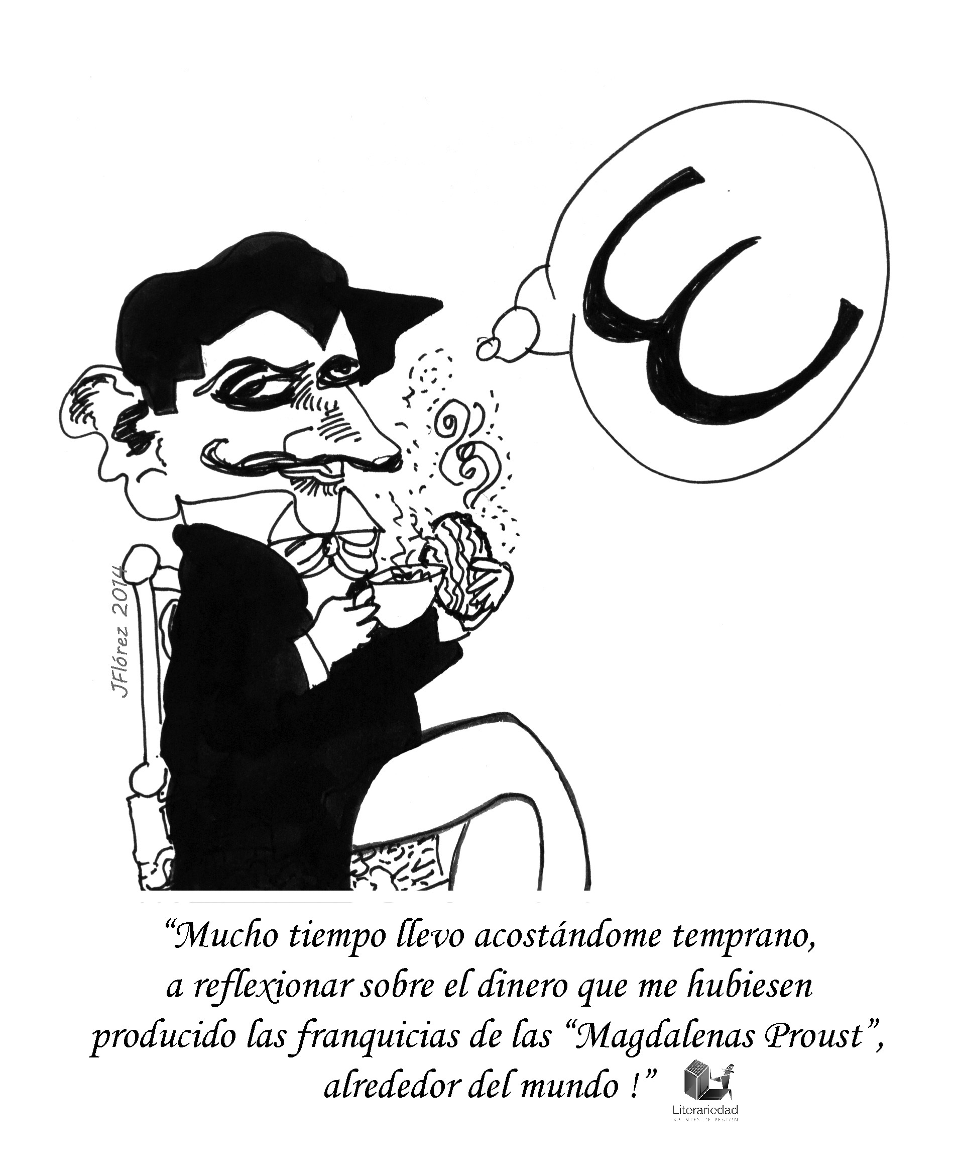 Proust por Jorge Flórez para Literariedad