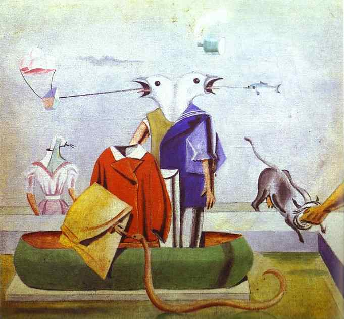 Pájaros, Max Ernst.