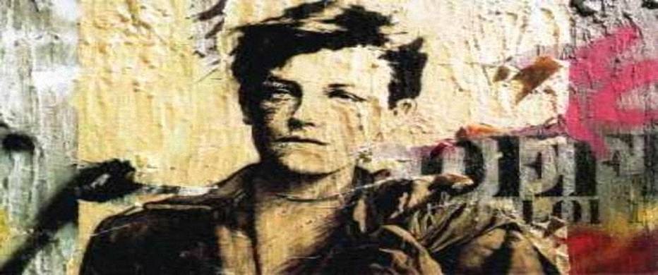 Arthur Rimbaud. Ilustración tomada de contrainfo.com.