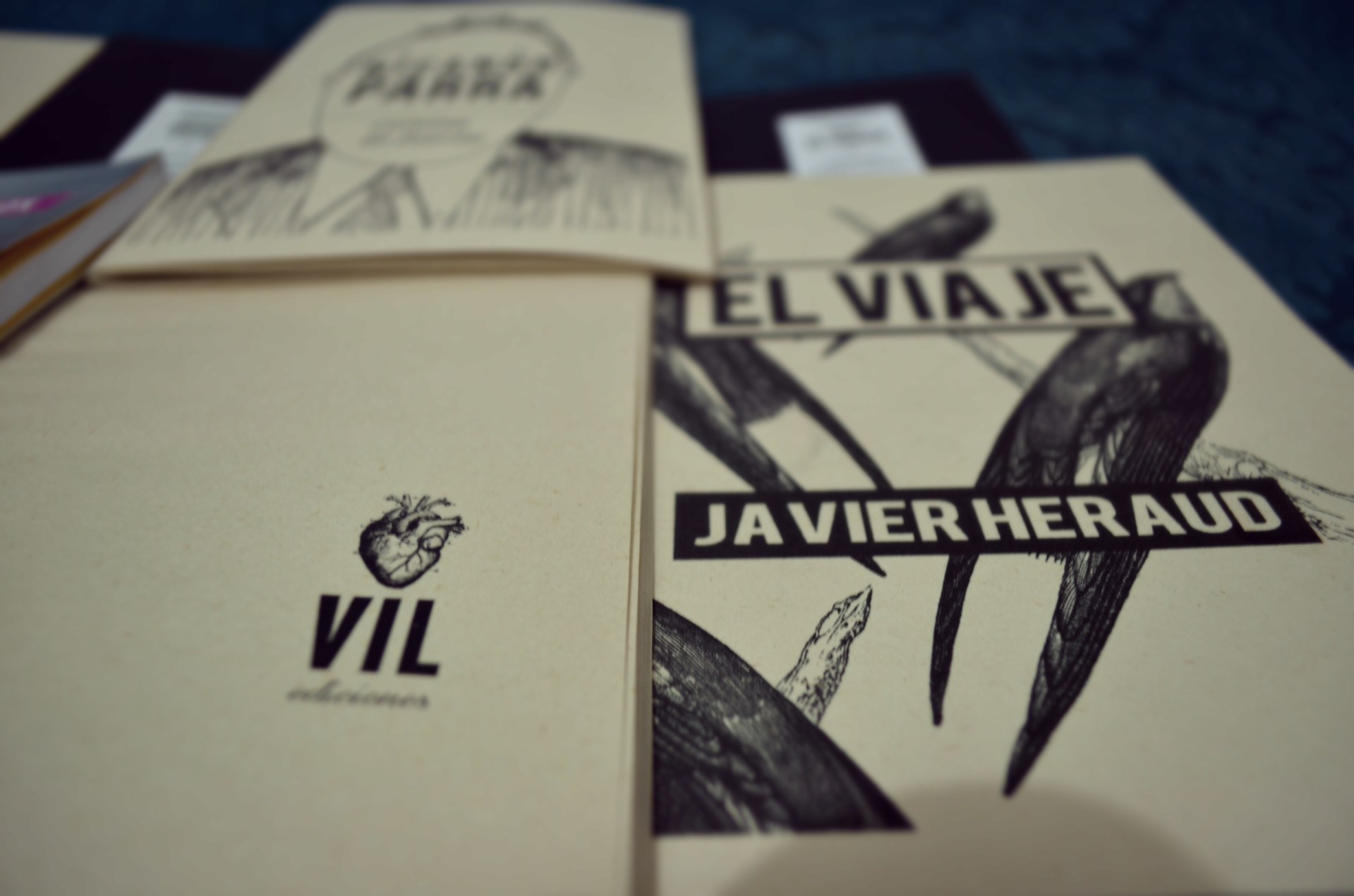 Javier Heraud, El Viaje. Vil Ediciones. Foto de john Díaz para Literariedad.