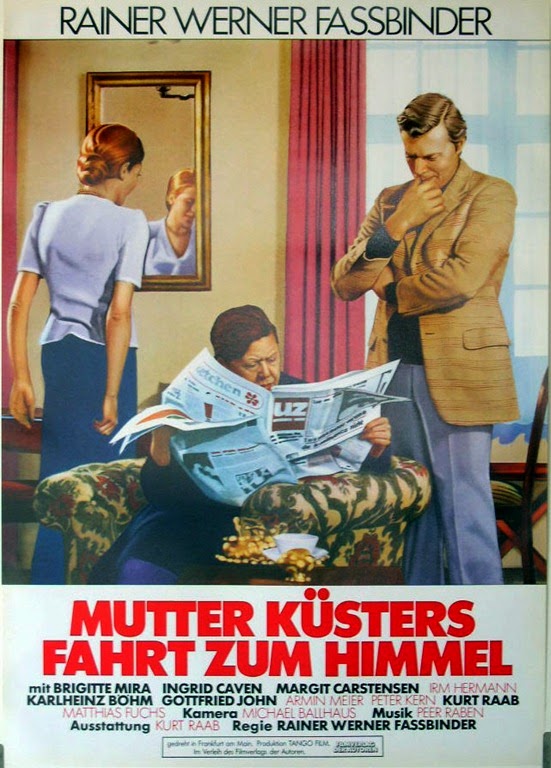 Para plasmar en imágenes la odisea de su protagonista, Fassbinder se sirvió de una modélica puesta en escena y un sutil empleo del fundido en negro: su cámara se desplaza elegantemente por los estrechos interiores de la vivienda de Mama Küsters, recreando un estilizado y asfixiante universo donde los marcos de las puertas, los tabiques y los espejos sirven para reforzar las diferencias que separan y aíslan a unos personajes de otros, los conflictos y los intereses personales que los enfrentan, o la soledad en que se sume la mujer.