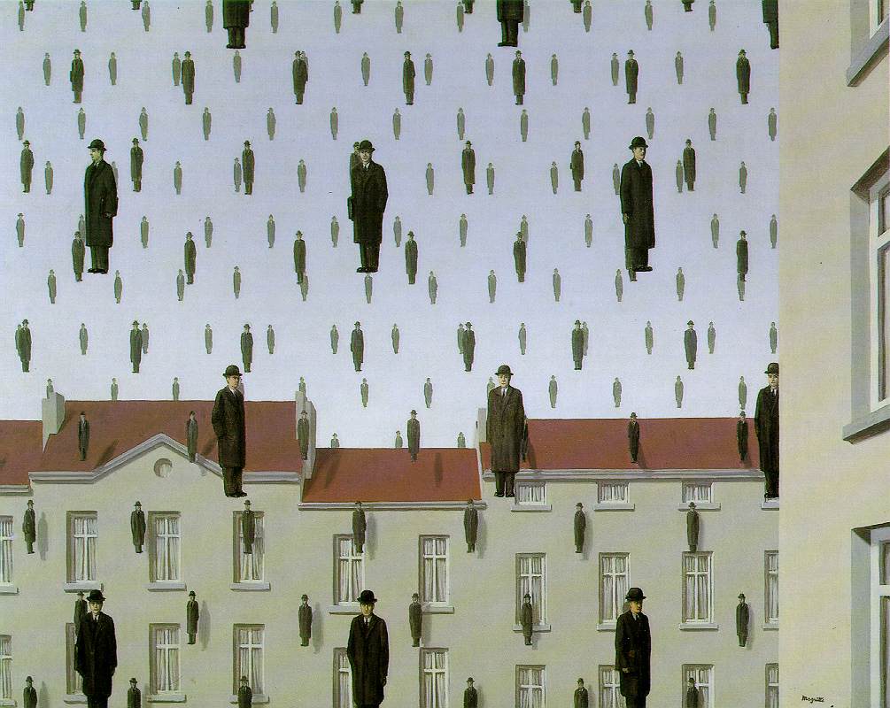 René Magritte. Giaconda, 1953. (Imagen tomada de mattesonart.com).