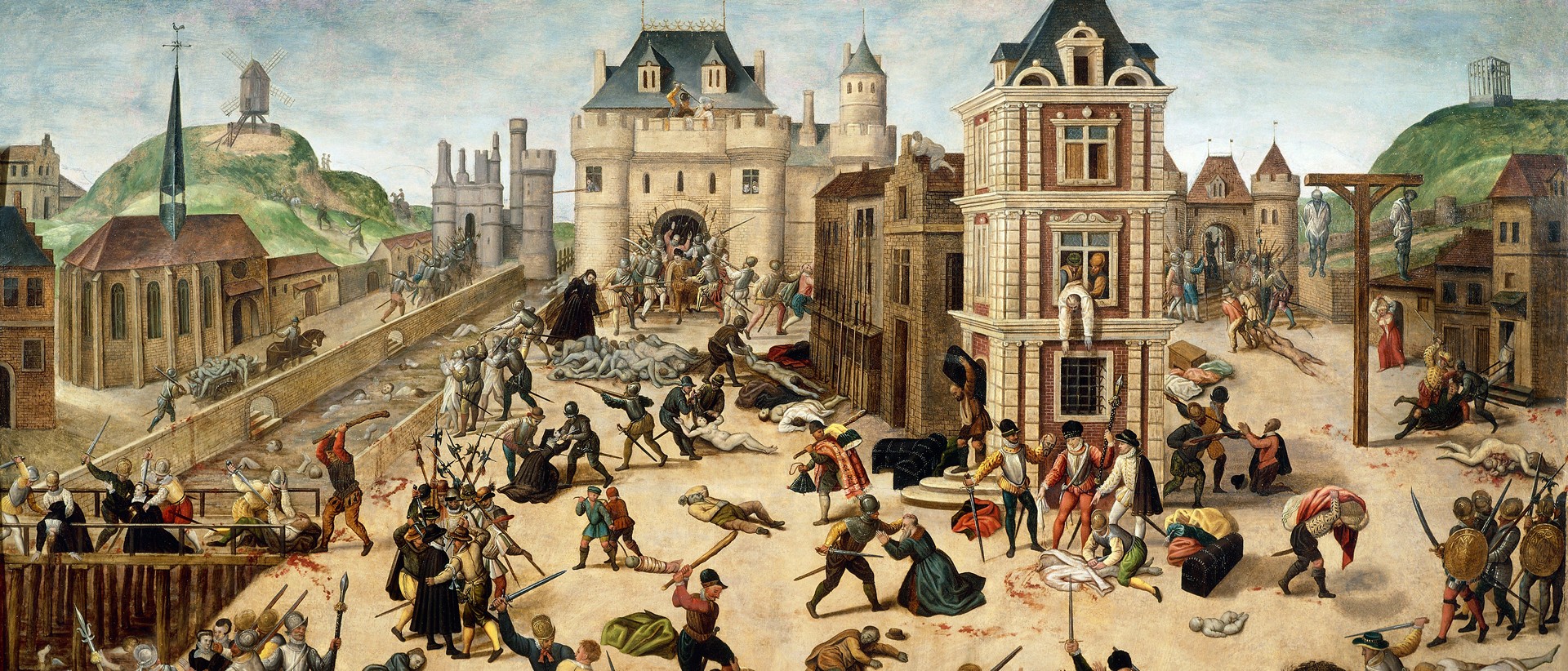 François Dubois, La matanza de San Bartolomé (1576-1584), Musée Cantonal de Beaux-Arts, Lausanne. Foto: Hollandse Hoogte.