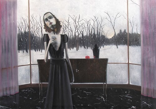 Cuadro de Danilo Buccella. Tomado de miradadebruja.blogspot.com