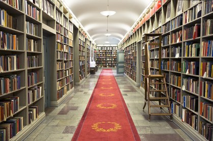 Biblioteca Nobel de la Academia Sueca. Imagen tomada de su web.