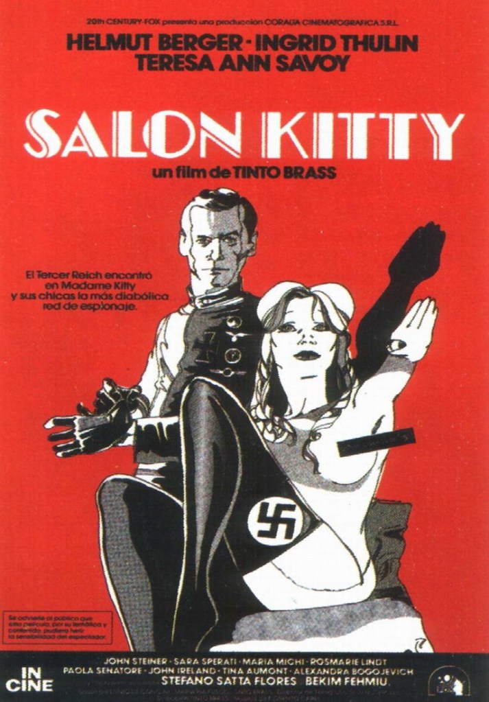 Pero su consagración ocurre en 1976, con la superproducción franco-italo-alemana Salón Kitty, ambientada en la Segunda Guerra Mundial, cuando los nazis deciden cambiar a las prostitutas polacas de un famoso burdel por bellas alemanas, en realidad espías de las SS.