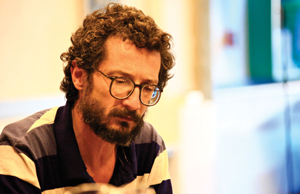 El poeta Mario Ortiz por Betania Cappato.