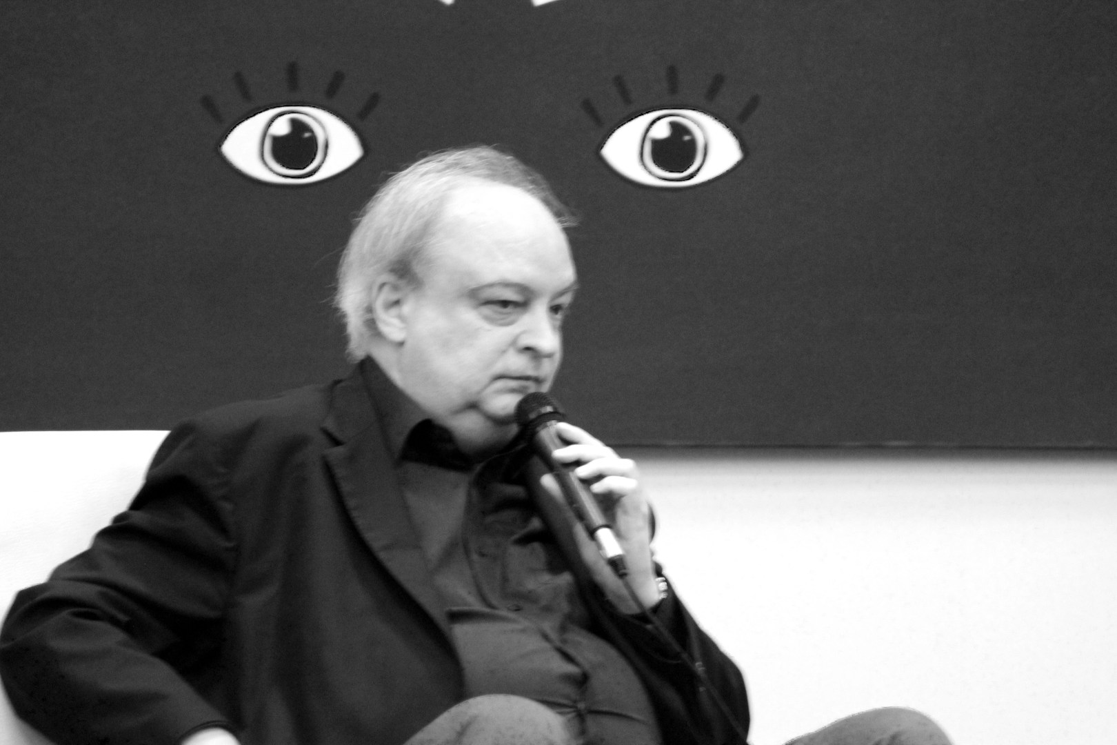 Enrique Vila-Matas en la Filbo 2017. Foto: Sara Gaviria Piedrahíta.
